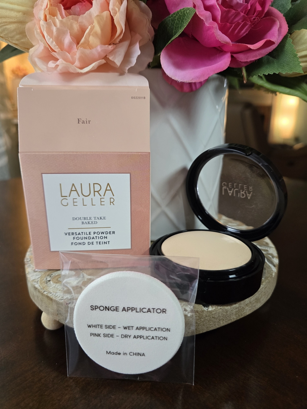 Laura Geller Double Take Baked Versatile Powder Foundation - Fair